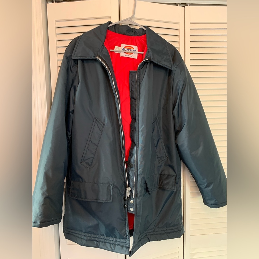 Dickies Work Jacket Blue Medium
